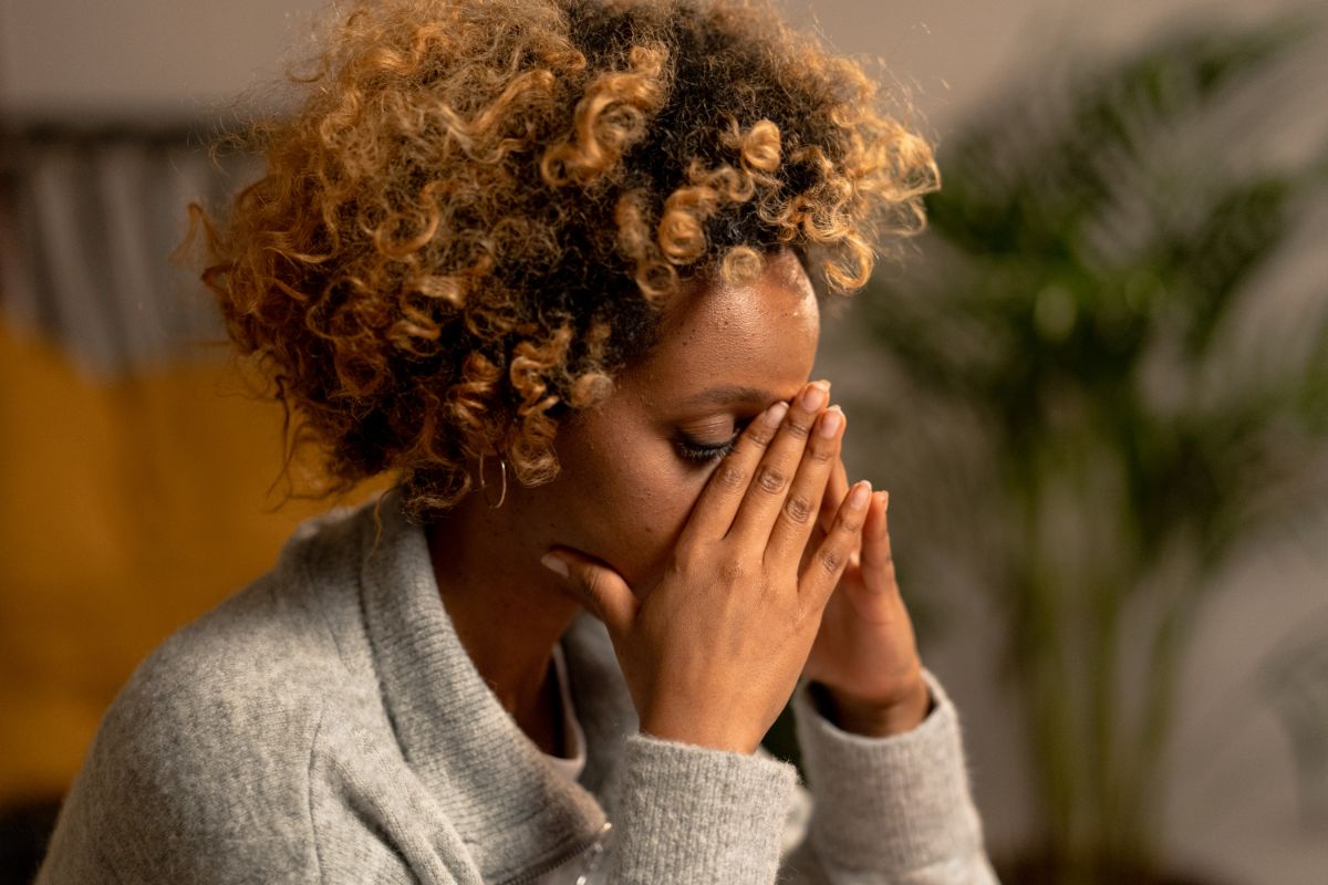 woman with social anxiety disorder